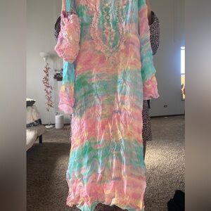 Generation outfit. With shirt, inner, pouch, trouser and dupatta